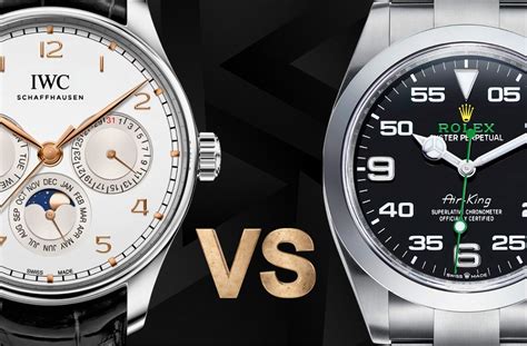 iwc vs rolex bracelet|best luxury watches besides Rolex.